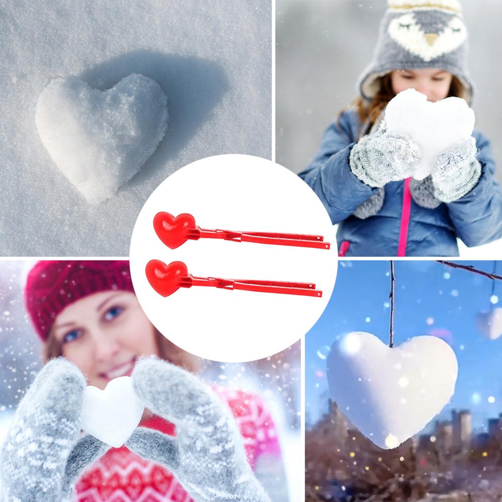 Lustige Schnee Klammer