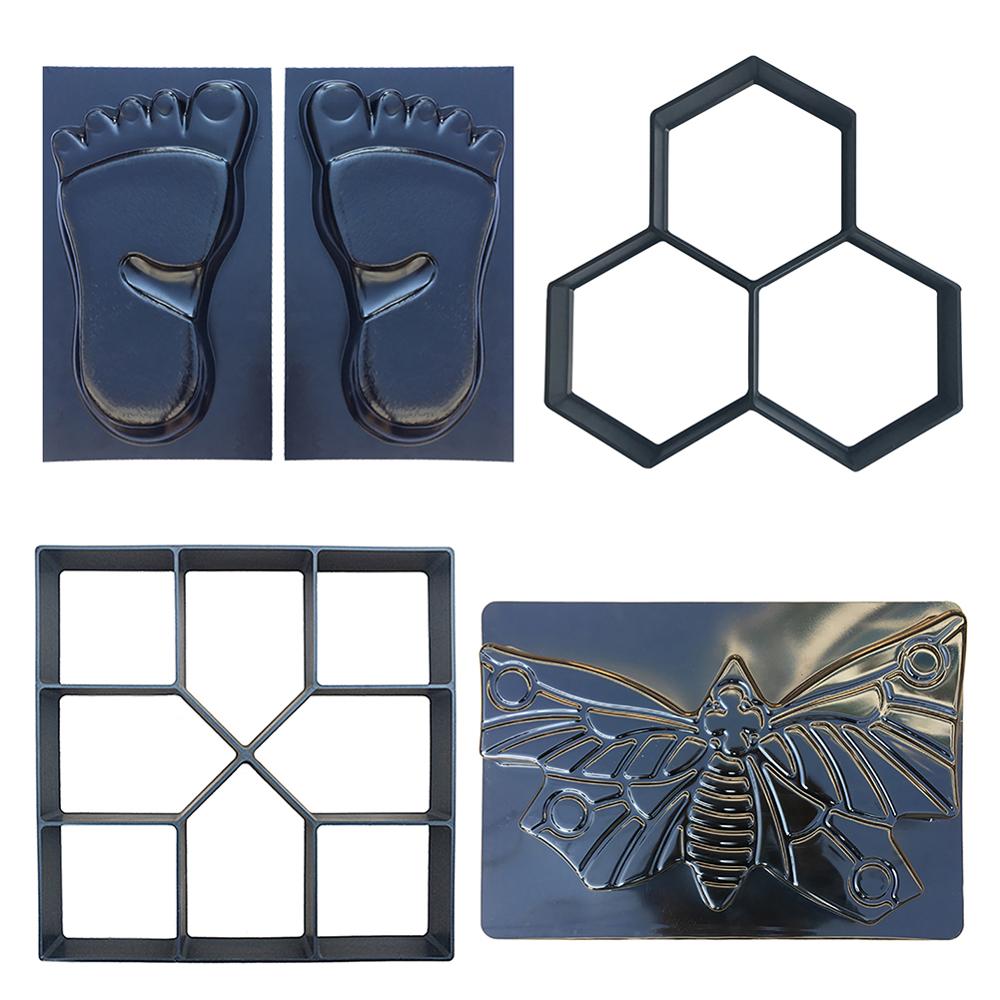 Garten DIY Kunststoff Wegmacher Gehweg Modell Beton