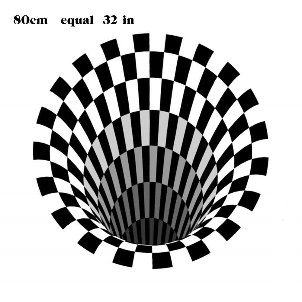3D Whirlpool Halluzination Teppich