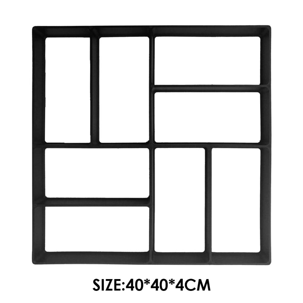 Garten DIY Kunststoff Wegmacher Gehweg Modell Beton