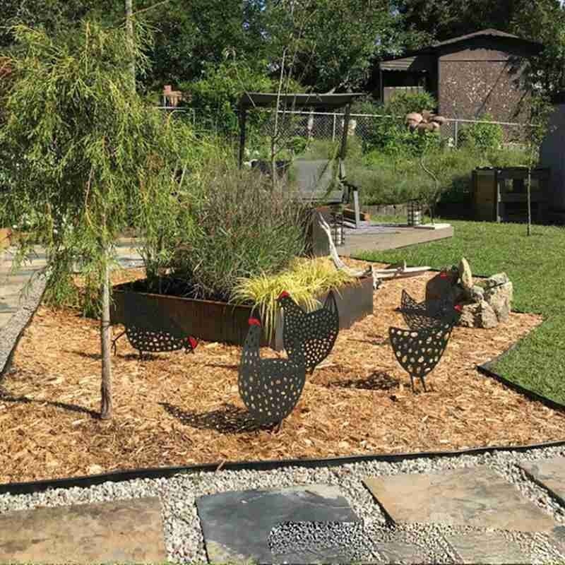 Hühnerdekoration Lustig Garten Dekoration