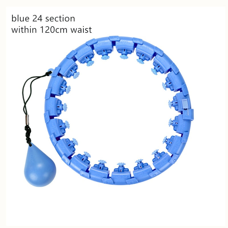 Intelligent Fitnessgeräte -- Breit Hula-Hoop mit Massagenoppen