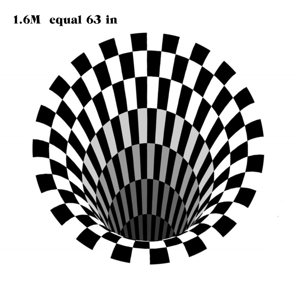 3D Whirlpool Halluzination Teppich