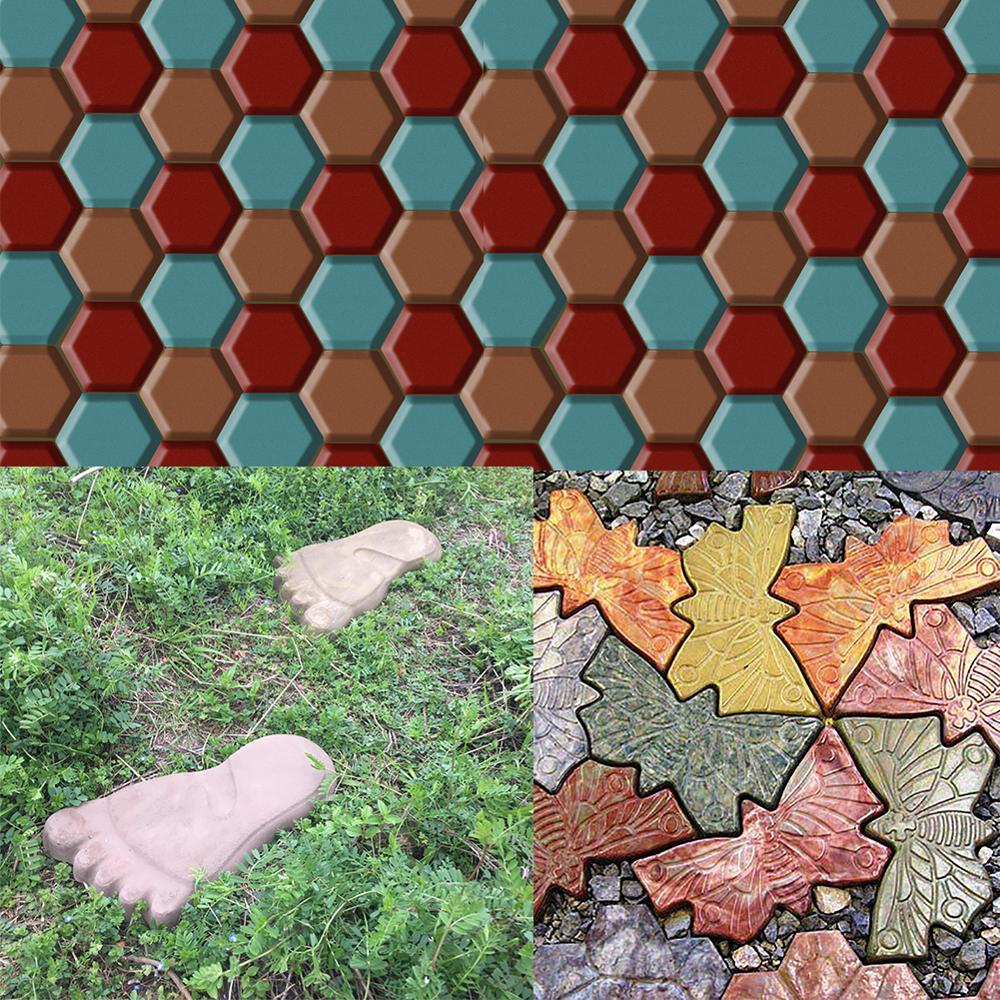 Garten DIY Kunststoff Wegmacher Gehweg Modell Beton