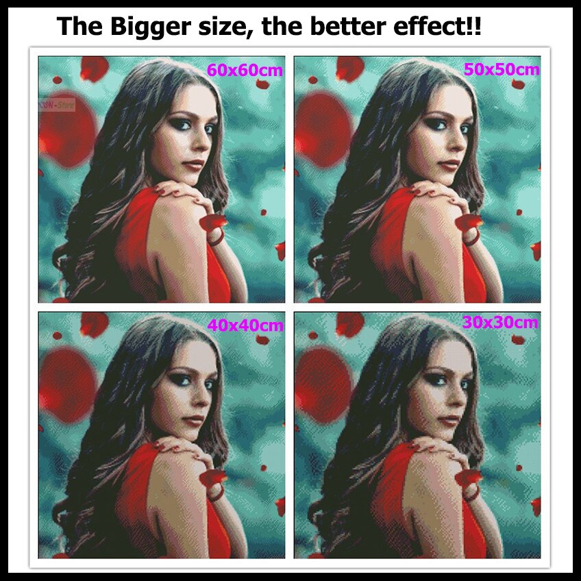 Diamanteffekt DIY 5D Painting/Stickerei Strass Glitzersteine Harry Potter Lord Voldemort