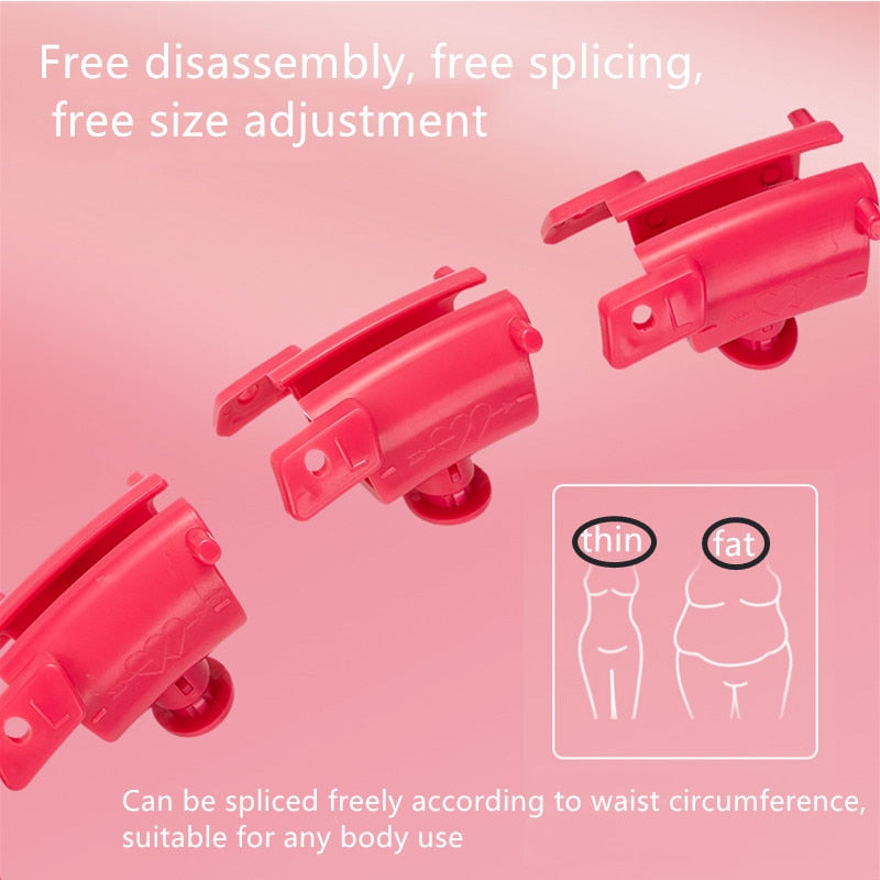 Intelligent Fitnessgeräte -- Breit Hula-Hoop mit Massagenoppen