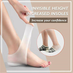 Silikon-Einlegesohlen Pads, unsichtbare Höhenerhöhung