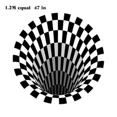 3D Whirlpool Halluzination Teppich