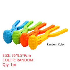 Lustige Schnee Klammer