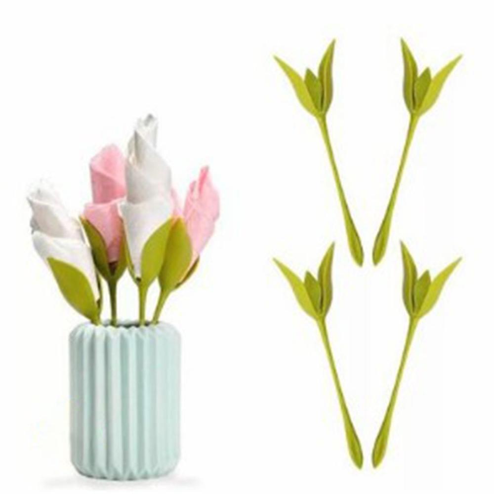 1 Stück Blütenserviettenhalter-Hotel Restaurant Dekoration