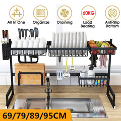 Multifunktionaler doppelschichtiger Küchenorganisator