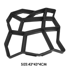 Garten DIY Kunststoff Wegmacher Gehweg Modell Beton