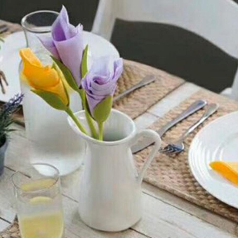 1 Stück Blütenserviettenhalter-Hotel Restaurant Dekoration