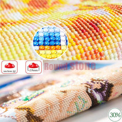 Diamanteffekt DIY 5D Painting/Stickerei Strass Glitzersteine Harry Potter Lord Voldemort