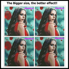 Diamanteffekt DIY 5D Painting/Stickerei Strass Glitzersteine Harry Potter Lord Voldemort