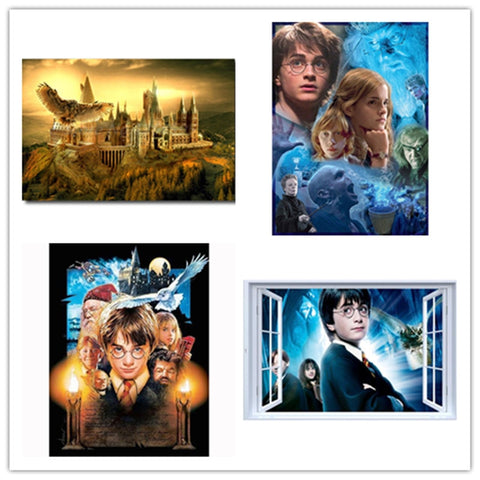 Diamanteffekt DIY 5D Painting/Stickerei Strass Glitzersteine Harry Potter Lord Voldemort