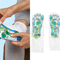 1 Paar Akupressursocken für Fußreflexzonenmassage
