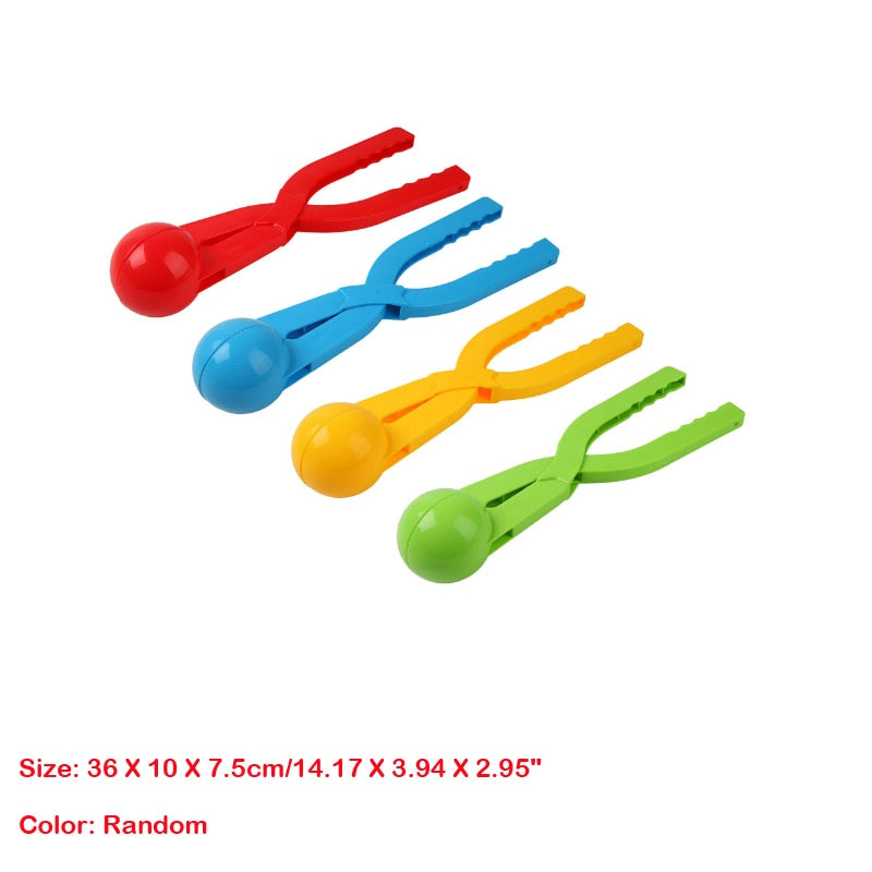 Lustige Schnee Klammer