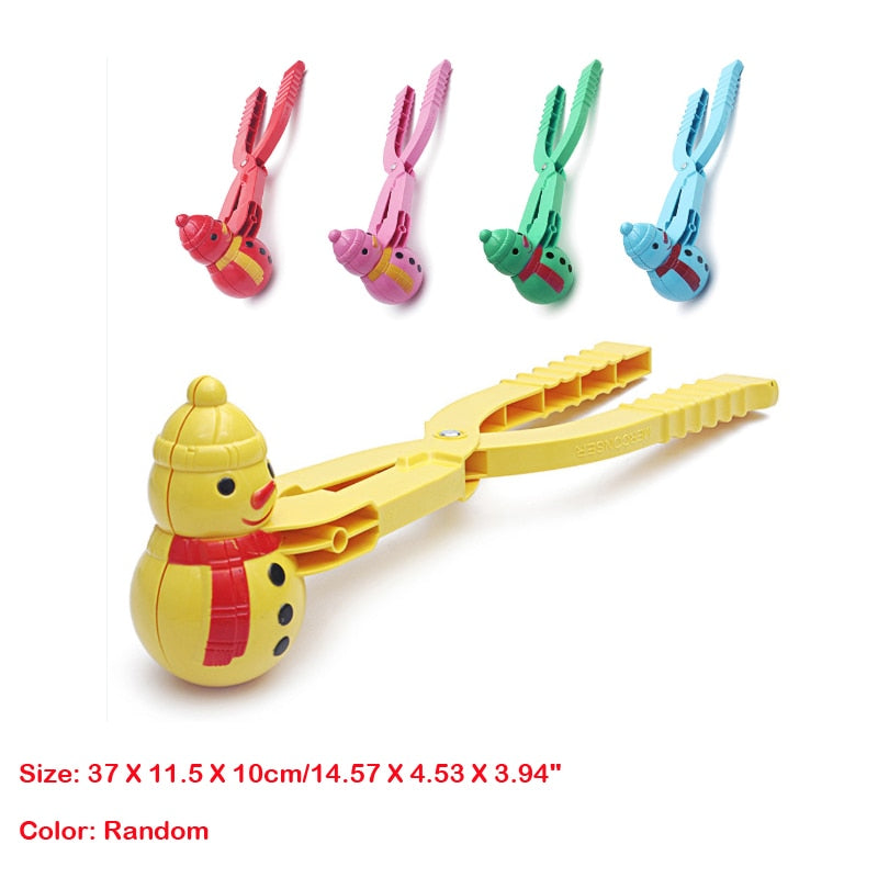 Lustige Schnee Klammer