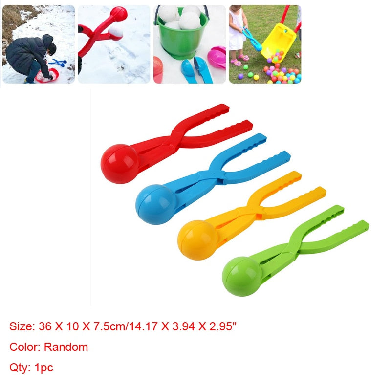 Lustige Schnee Klammer