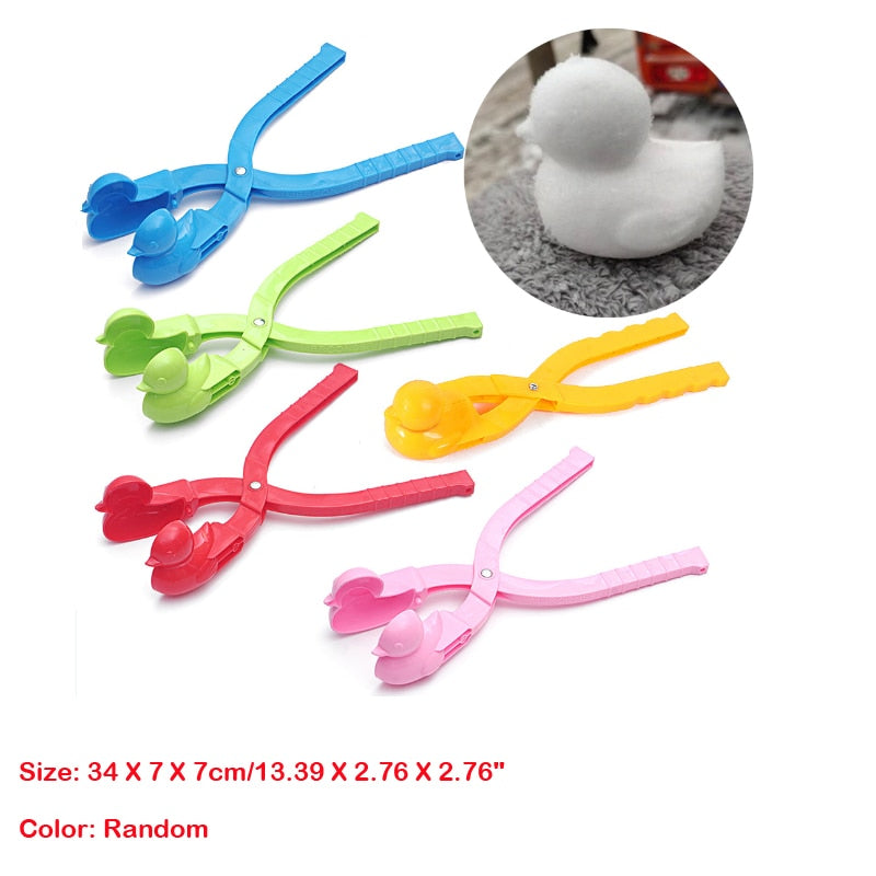 Lustige Schnee Klammer